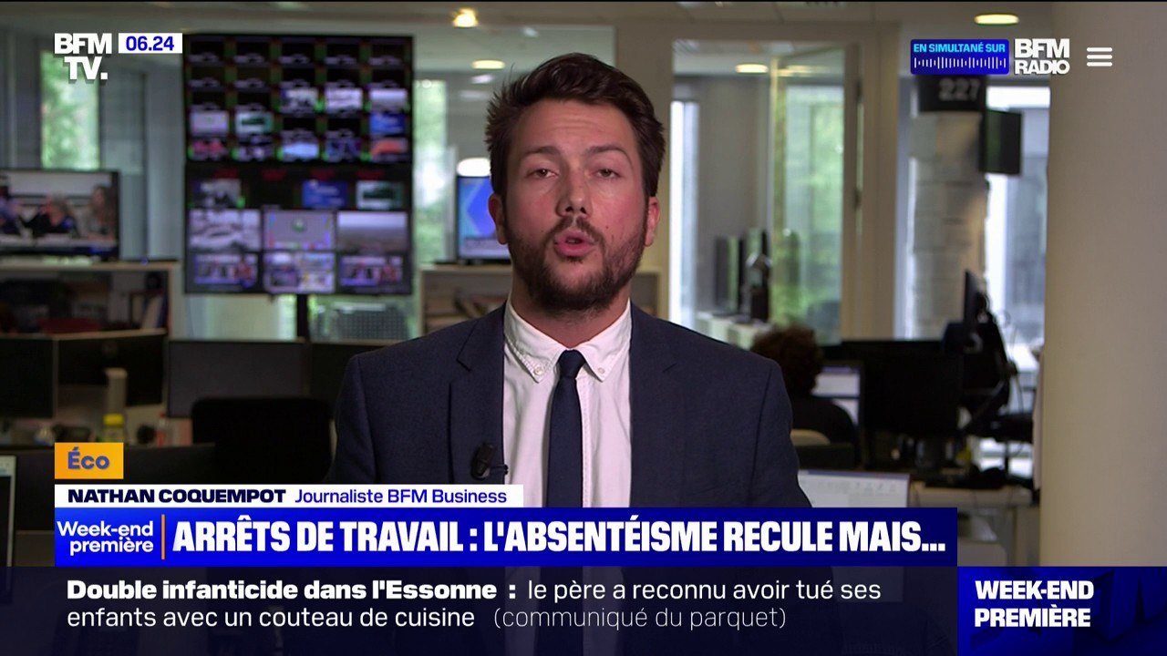 Arrêts de travail: l'absentéisme au sein des entreprises en baisse en 2023