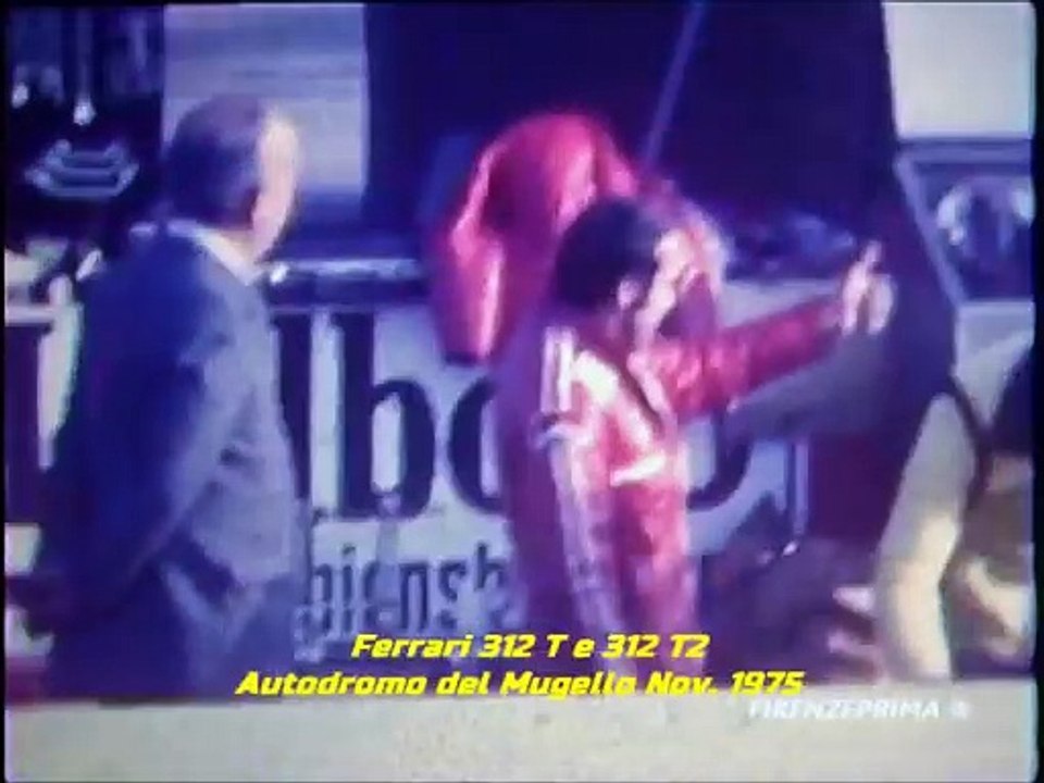 Autodromo del Mugello Ferrari 312 t e 312 T2 - Novembre 1975