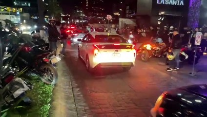 Rodada de motociclistas en la zona de Real Acueducto, toma precauciones #ReporteZMG