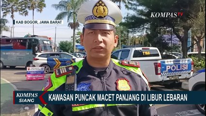 Download Video: Puncak Macet Panjang di Libur Lebaran, Polisi Berlakukan Sistem Satu Arah dan Ganjil-Genap