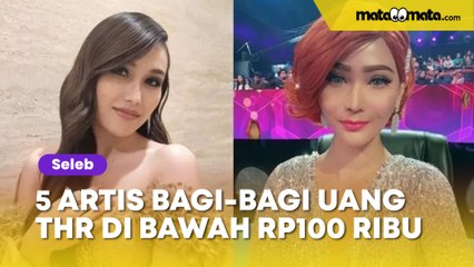 5 Artis Bagi-bagi Uang THR di Bawah Rp100 Ribu, Sarwendah Paling Kecil