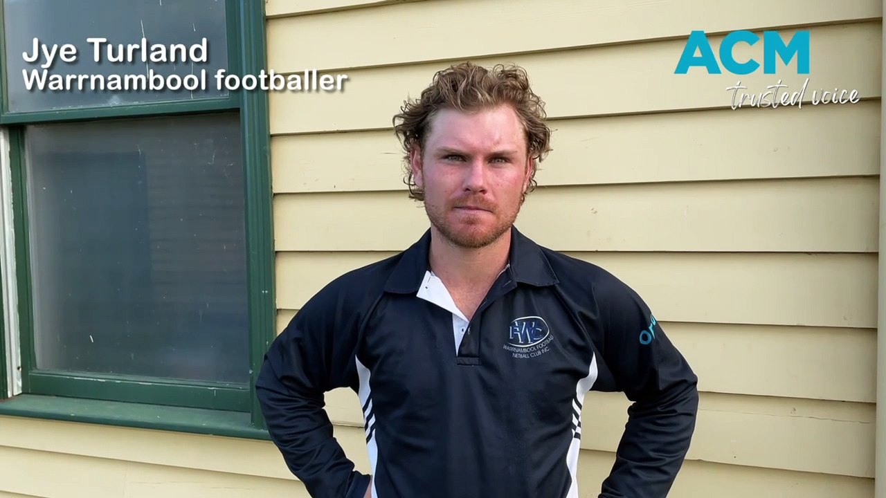 Football: Warrnambool's Jye Turland, HFNL round two