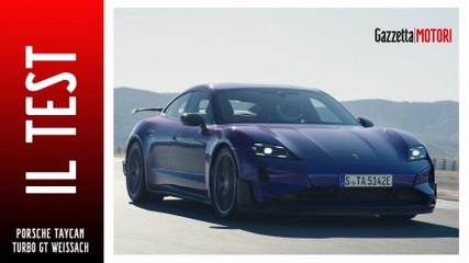 Porsche Taycan Turbo GT Weissach: un’astronave pensata per l’uso in pista