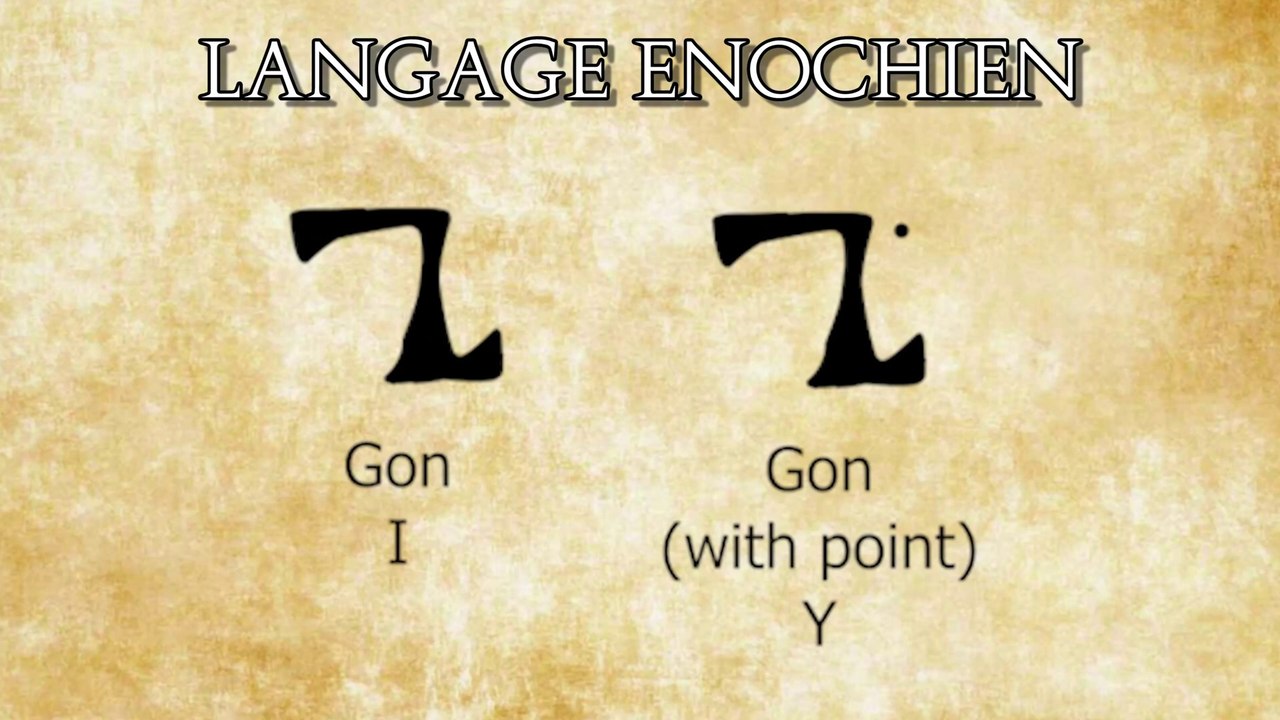 Le langage des anges -  L'"ENOCHIEN"