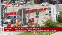 Masuki Arus Balik Lebaran 2024, Begini Lalu Lintas Tol Kalikangkung Semarang