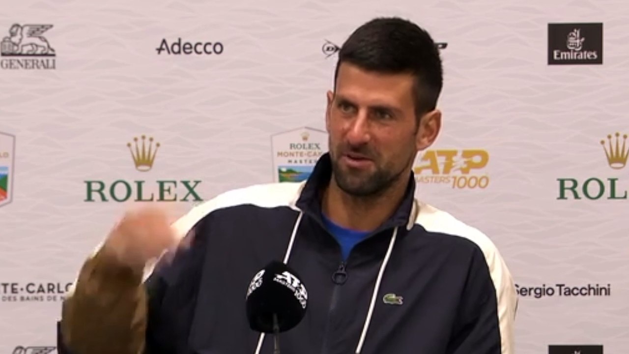 Tennis - Monte-Carlo 2024 - Novak Djokovic : "Over the last 7 or 8 years, it's been hard for me to win 7 or 8 matches in a row, but here we are, back in the semi-finals"