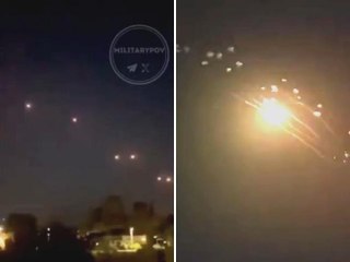 Télécharger la video: Decine di razzi di Hezbollah verso Israele: il video del momento in cui vengono intercettati dall’Iron Dome