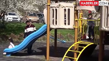 Bayram tatilinde mesire alanları doldu taştı