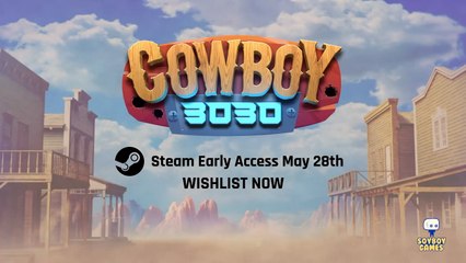 Cowboy 3030 Official Early Access Release Date Announcement Trailer
