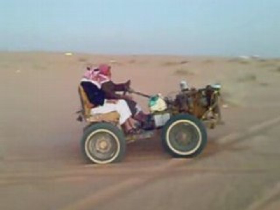 sébastien Loeb en vacance en Arabie Saoudite