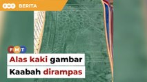 11 alas kaki gambar kaabah dirampas di Johor