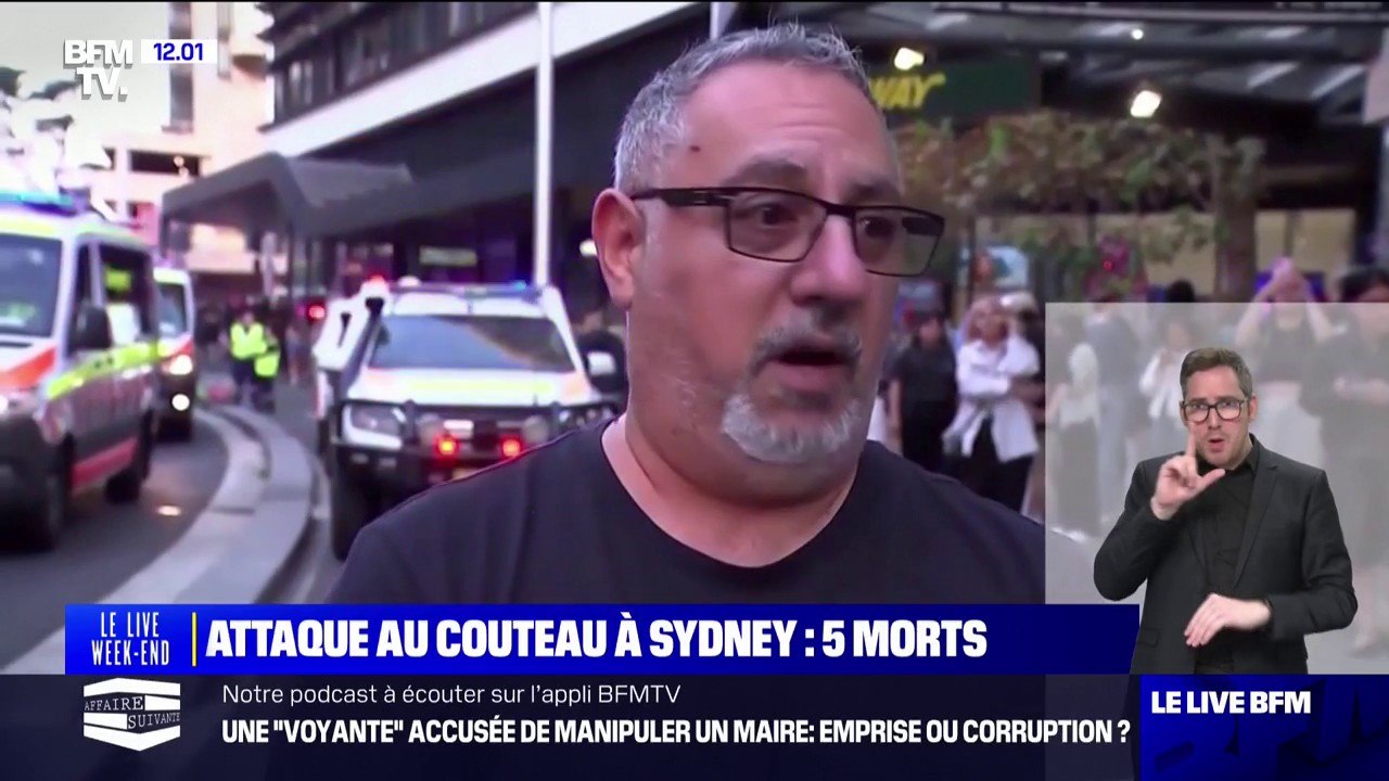 "Il montait l'escalator avec un gros couteau da...
