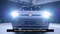 It Will Attend the Beijing Auto Show with a Younger Appearance, New Volkswagen Tiguan L Pro SUV 2024