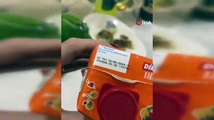 Düğünde ikram edilen meyve suyundan küf çıktı, Dimes açıklama yaptı