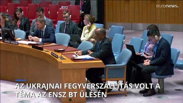 Ismét légvédelmi rendszereket kért az ukrán képviselő az ENSZ BT-ülésén