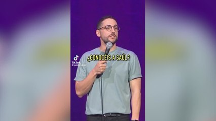 El vacile de un cómico a Saúl en pleno espectáculo: "Te como los h***"