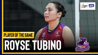 PVL Player of the Game Highlights: Royse Tubino's strong game keeps Choco Mucho flying