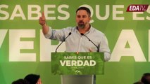 Vean la bofetada de Santiago Abascal al PSOE y a EH Bildu