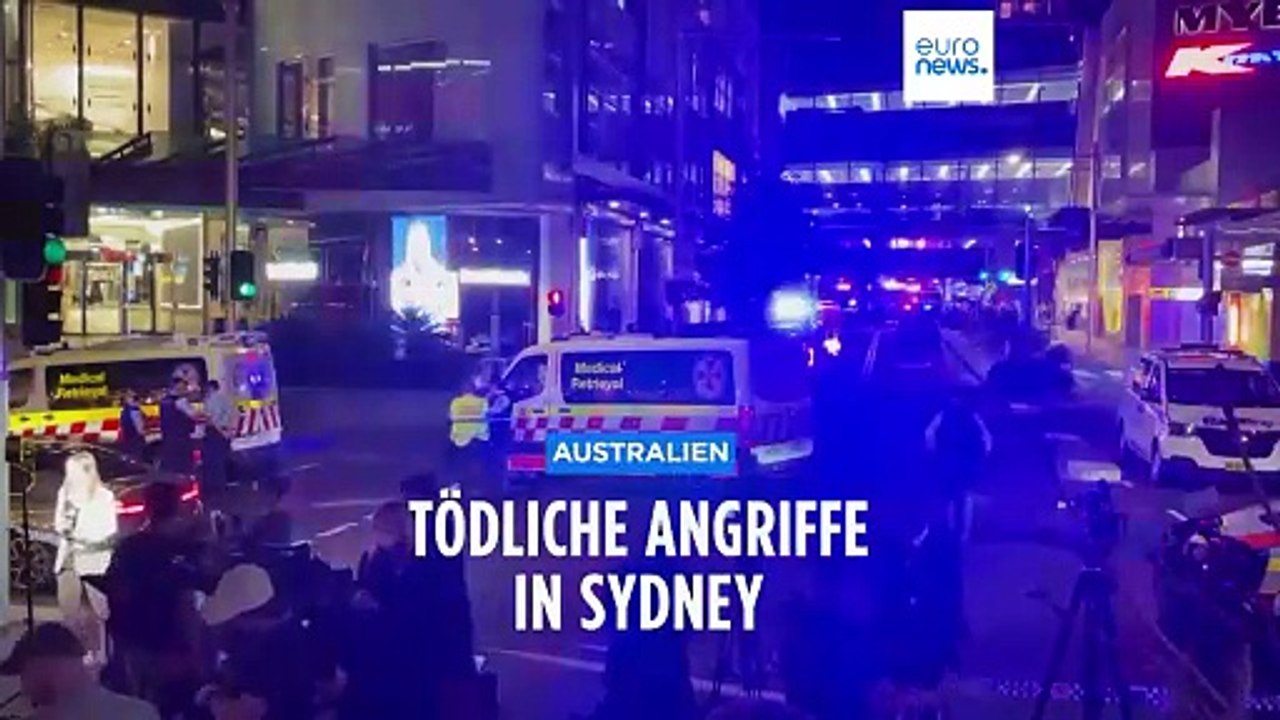 Messerangriff und Schüsse im EInkaufszentrum in Sydney: Offenbar 6 Tote