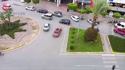 Drift yapan sürücüye 58 bin lira ceza kesildi