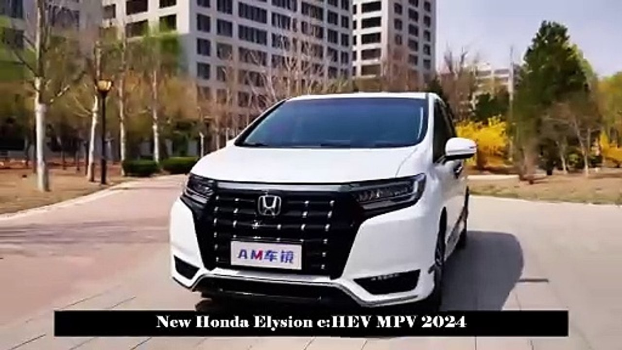 5 Meters Length, 2+2+3 Seating Arrangement , New Honda Elysion e_HEV MPV 2024