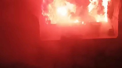 Incendio en la casa de Chiloeches.