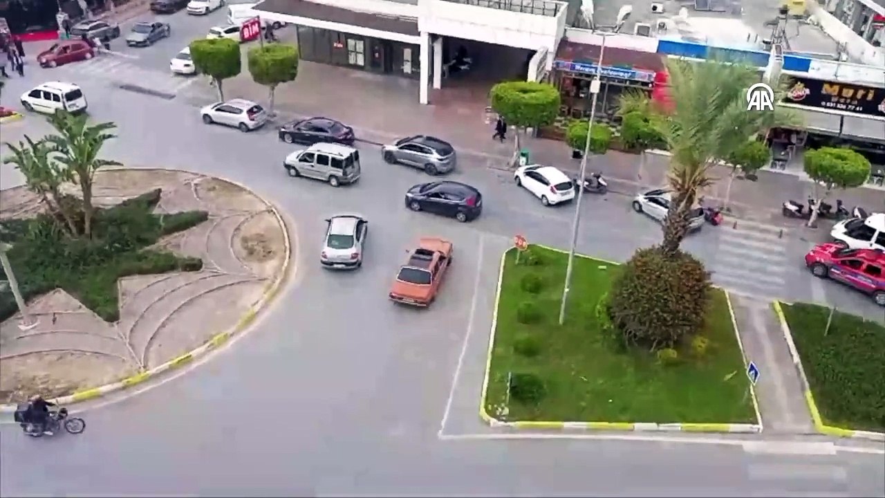 Drift attı, hayatının cezasını yedi