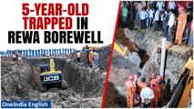 Madhya Pradesh: Emergency Rescue As 5-Year-Old Trapped in Borewell in Rewa | Oneindia News