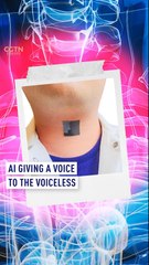 AI giving a voice to the voiceless
