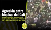 En medio de la agresión entre hinchas Clásico del Valle del Cauca terminó en empate