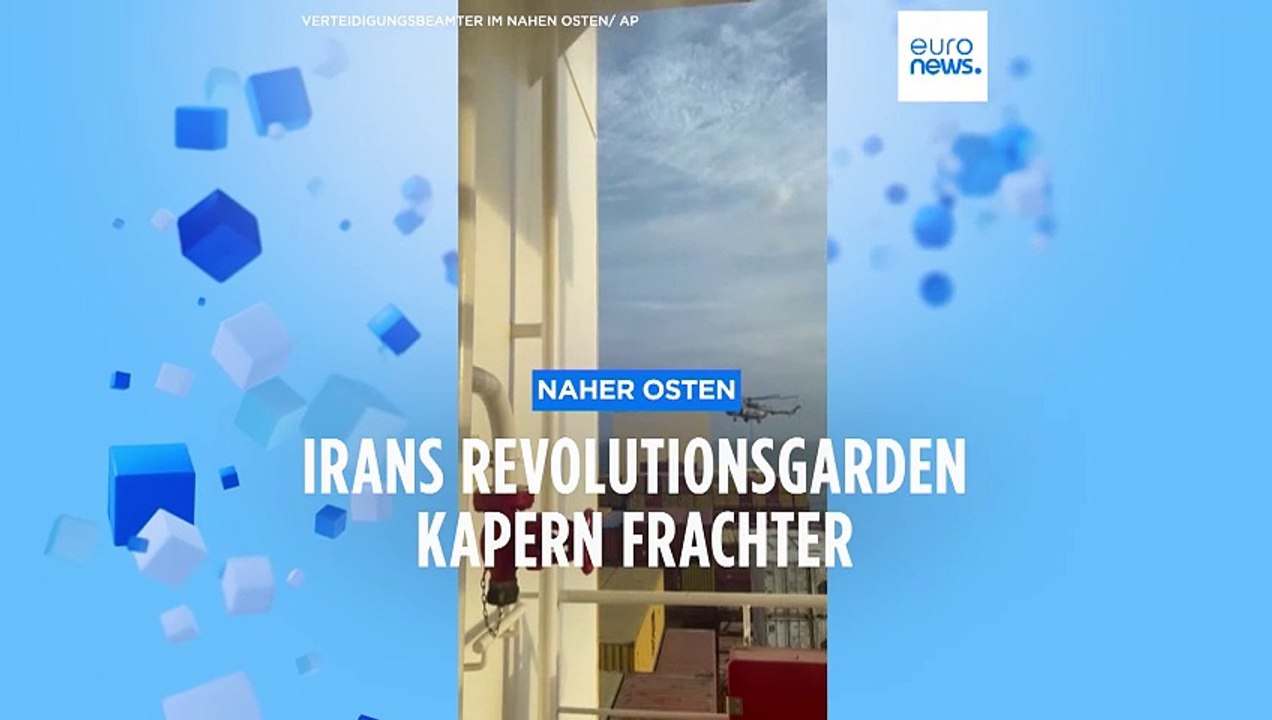 Irans Revolutionsgarden kapern Container-Schiff im Golf von Oman