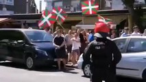 La Ertzaintza tiene que proteger al presidente de las Cortes de Castilla y León de la violencia de un grupo de radicales en Getxo