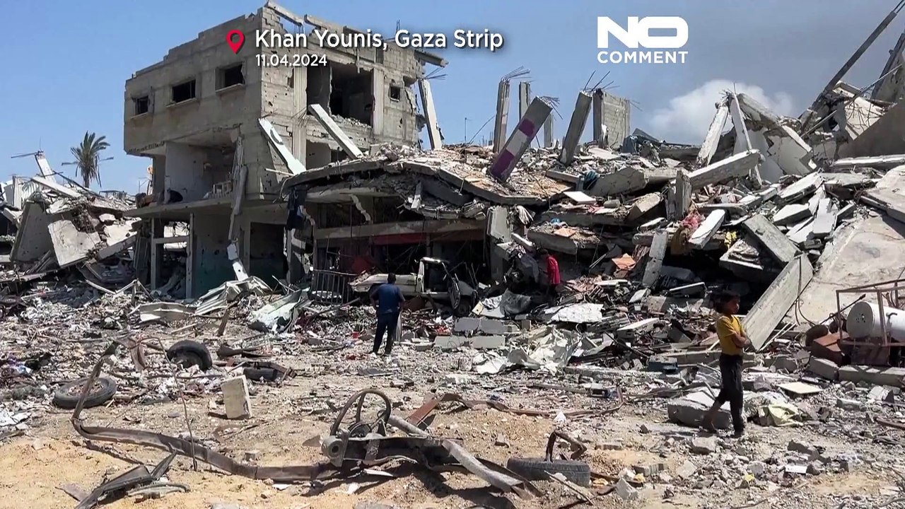 Krieg in Gaza: 'Besser als im Zelt' - Rückkehr ins von Israel zerstörte Chan Junis