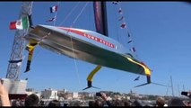 Vela, il varo di Luna Rossa a Cagliari: obiettivo la Coppa America