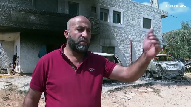 مستوطنون يطلقون النار على أهالي قرى فلسطينية في الضفة الغربية المحتلة ويحرقون الممتلكات