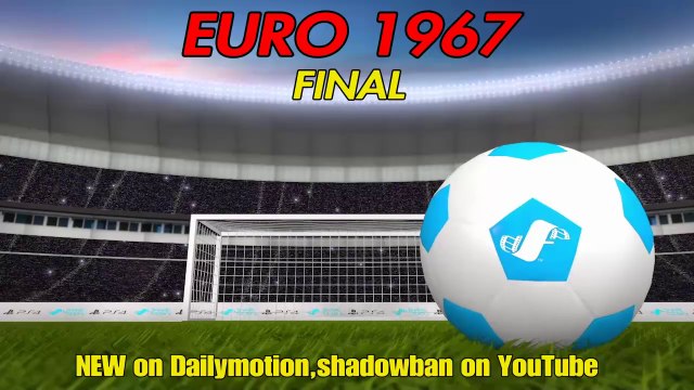 EURO 1967 FINAL FOOTBALL UCHRONY PORTUGAL - ESPAGNE PES 2019 GAMEPLAY