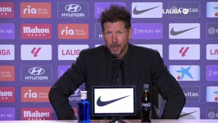 Simeone se acuerda de Ancelotti tras ganar al Girona y en la previa de Champions