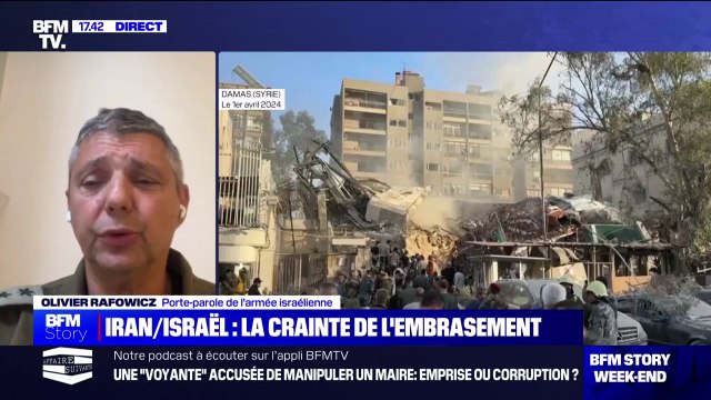 Olivier Rafowicz, porte-parole de l'armée israélienne: L'Iran a une volonté de déstabilisation