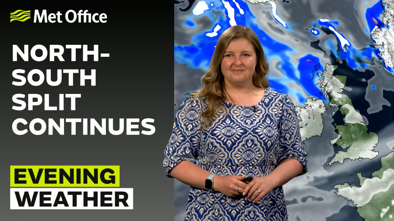 Met Office Evening Weather Forecast 13/04/24 – Plenty of showers on the way
