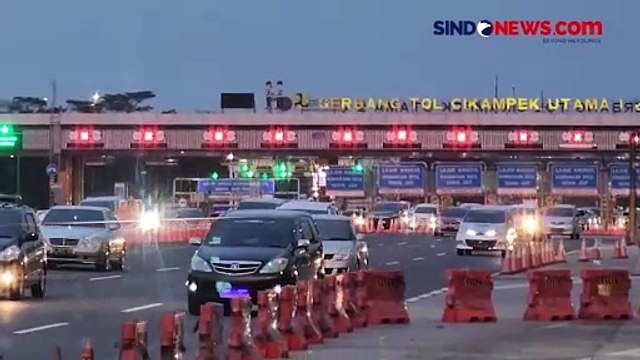 Arus Balik Lebaran, 37 Ribu Kendaraan Lintasi GT Cikatama ke Jakarta Sore ini