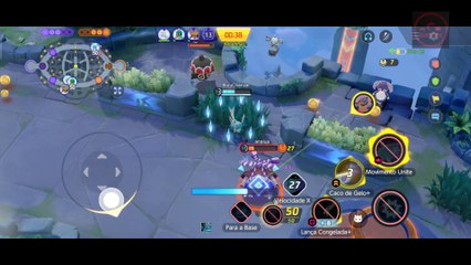 TEVE SOFRIMENTO ATÉ O FIM!!! POKÉMON UNITE GLACEON GAMEPLAY