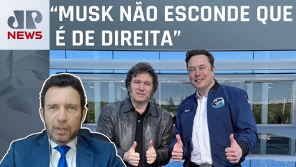 Como Milei pode ajudar Musk no embate contra Moraes? Gustavo Segré analisa