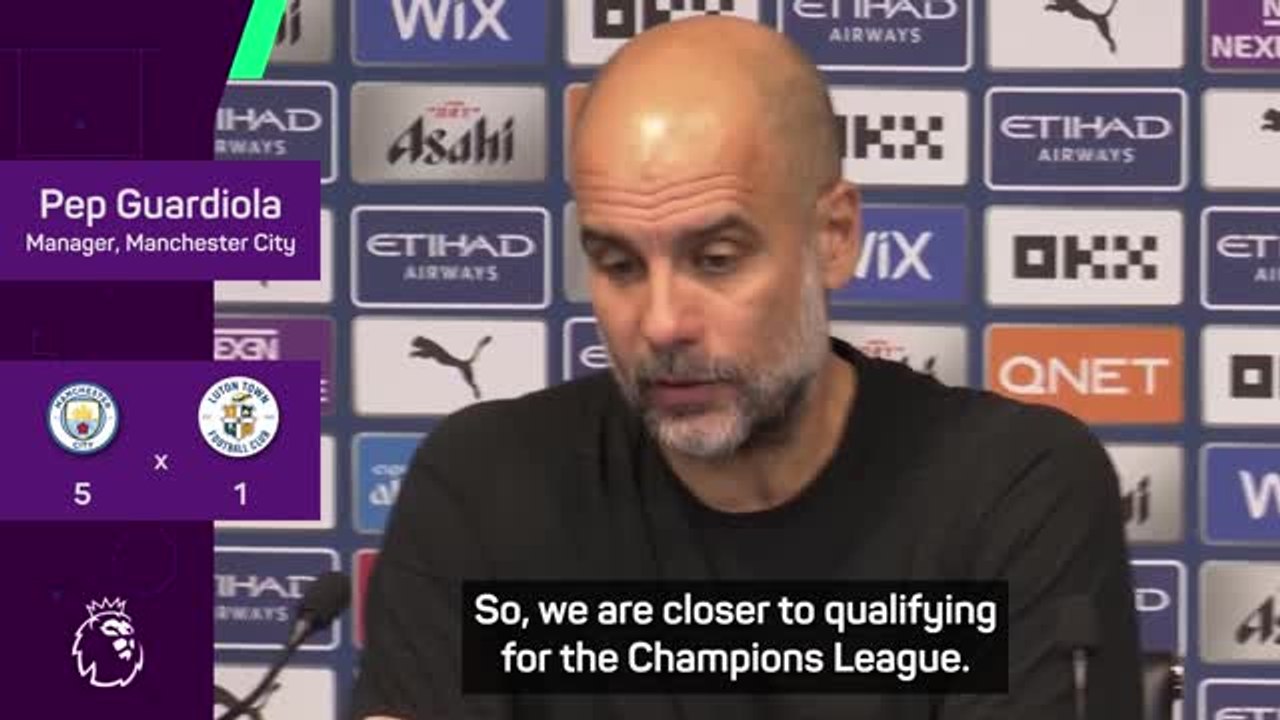 We are closer to Champions League qualification - Guardiola