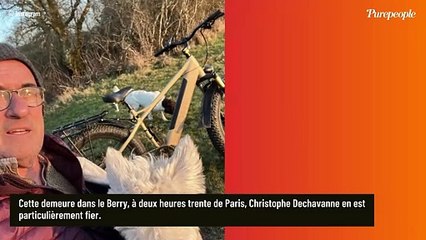 Descargar video: MAISON DE STARS Christophe Dechavanne fier de sa demeure dans le Berry entièrement redessinée avec des matériaux nobles