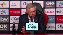 Ancelotti responde a los pitos de la grada de Mallorca a Vinicius