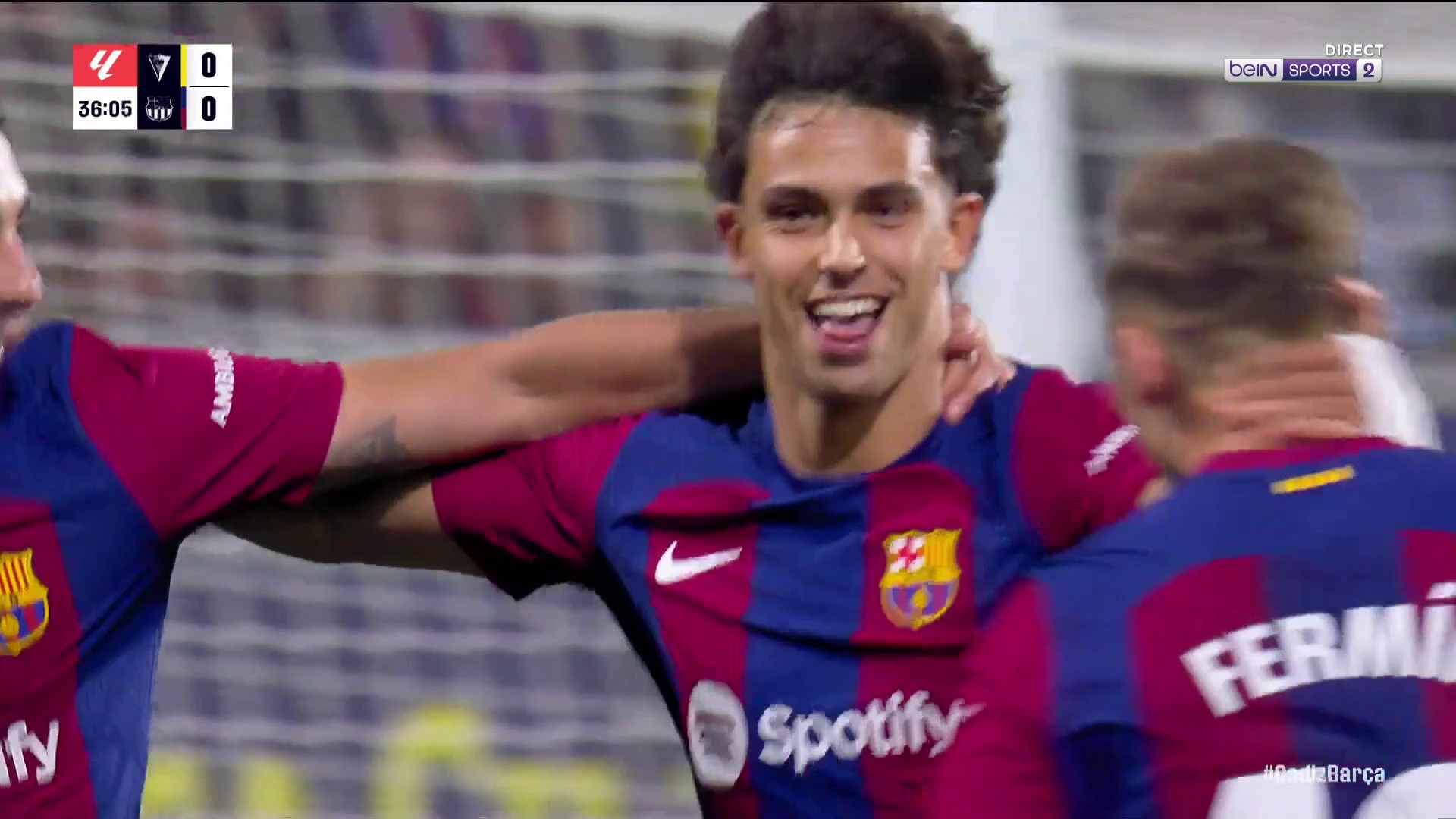 La Liga : Le retourné exceptionnelle de Joao Félix qui permet au Barça de mener au score !