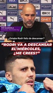 La 'broma' de Guardiola en rueda de prensa