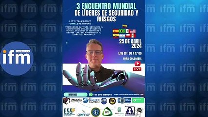 invitación al tercer encuentro de riesgos
