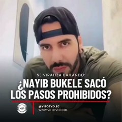 ¡Nayib Bukele se luce bailando en un momento viral! 💃