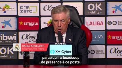 Real Madrid - Ancelotti : “Tchouameni a beaucoup de présence à ce poste”
